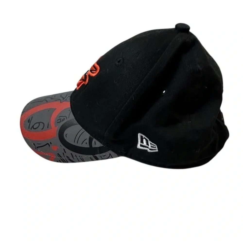 New Era Youth Baltimore‎ Orioles Adjustable Cap Black & Orange MLB Hat